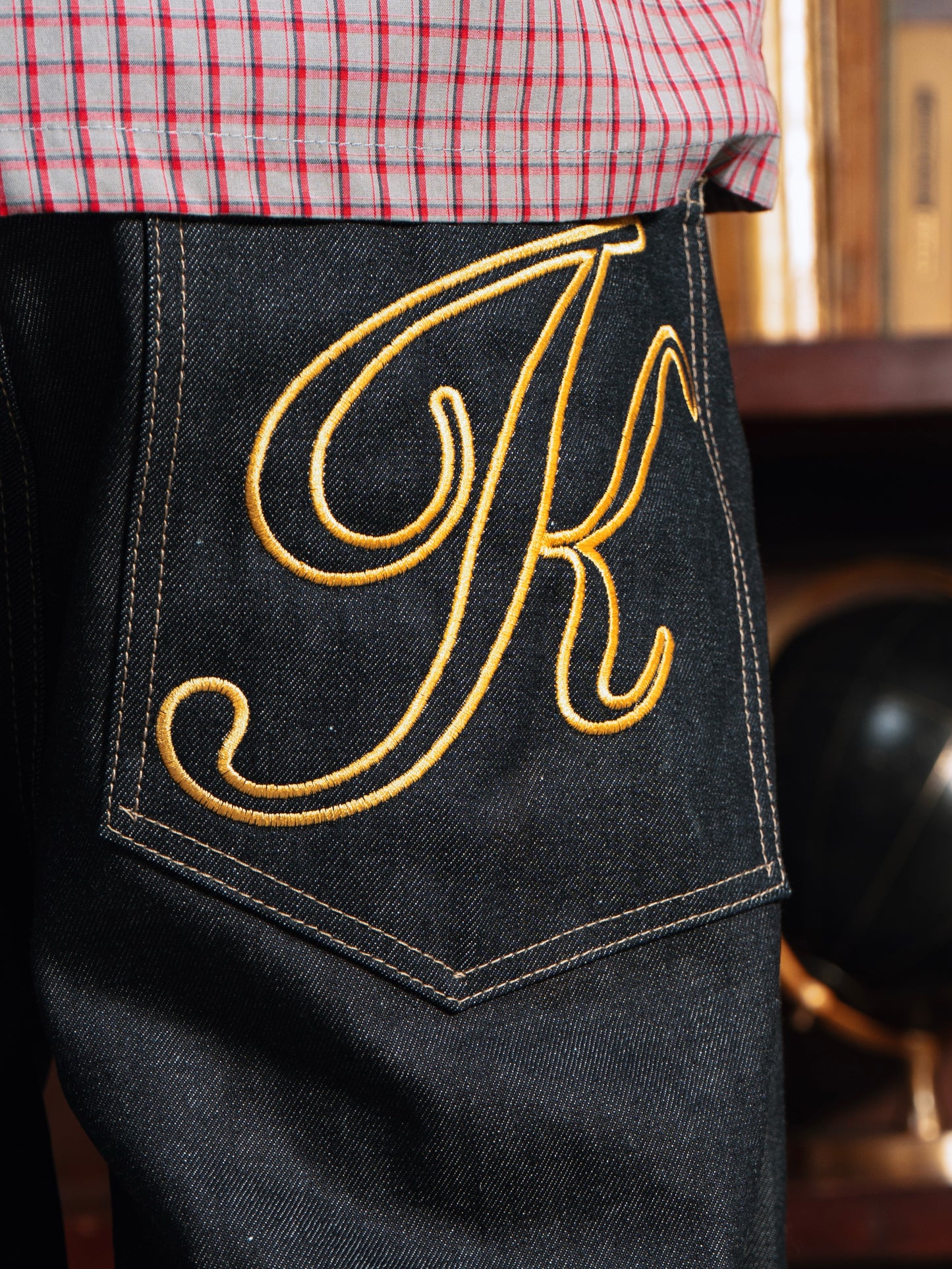 BLUE BARREL JEANS