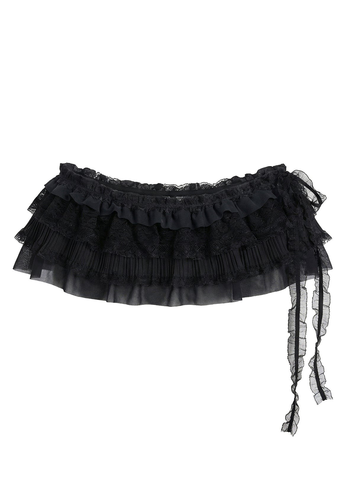 LACE BELT SKIRT / PRE ORDER