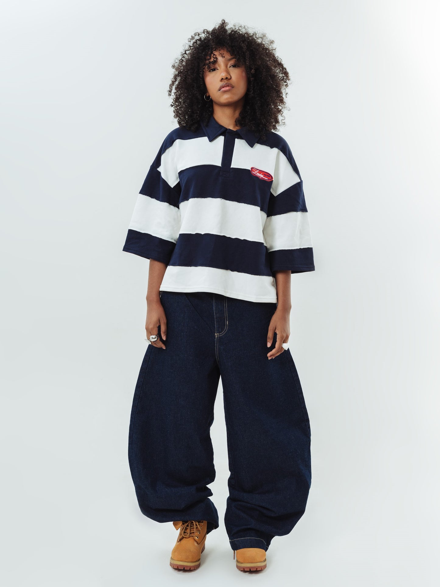 BLUE BARREL JEANS