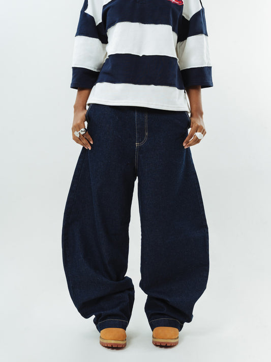 BLUE BARREL JEANS