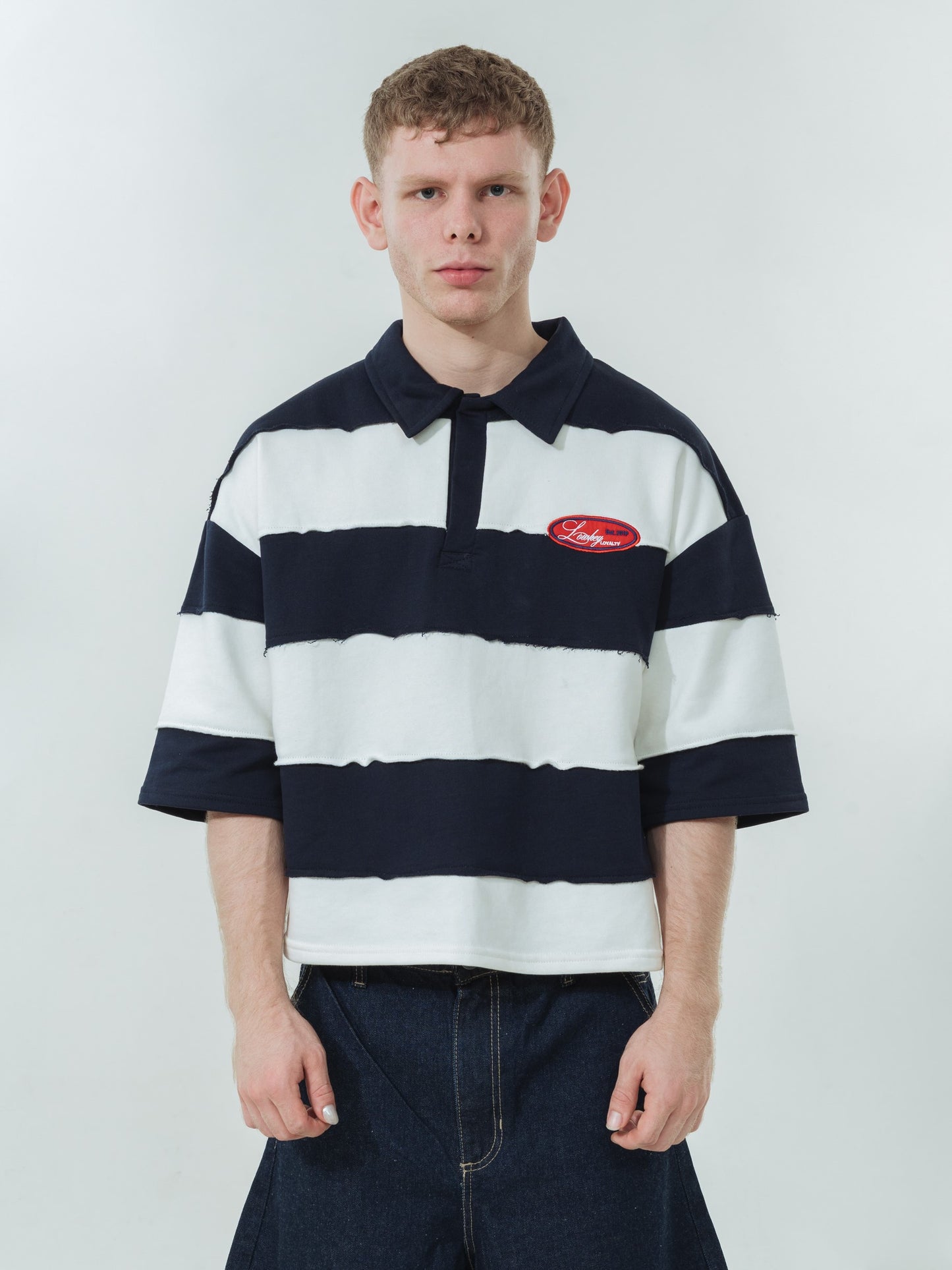 BOXY POLO STRIPES