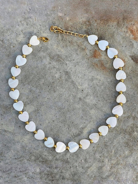 HEART NÁCAR CHAIN