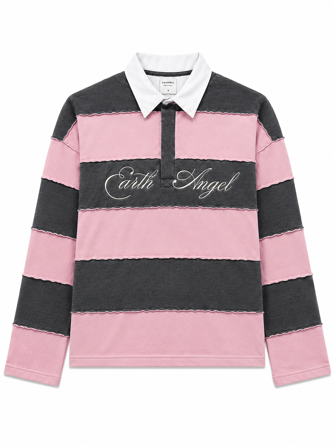 PINK POLO SWEATER