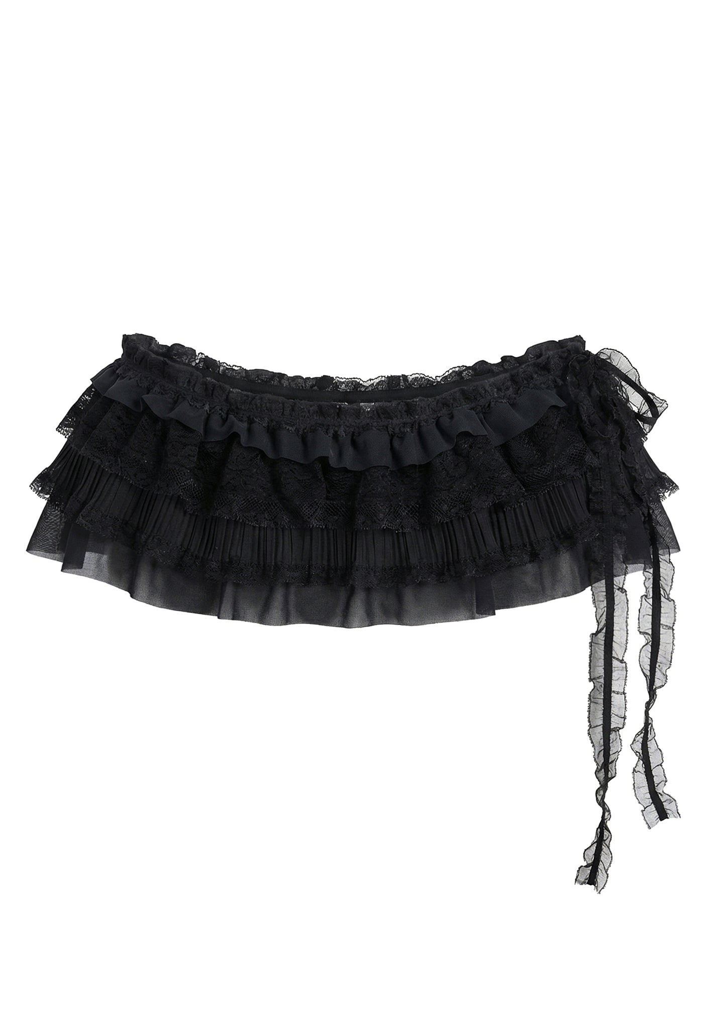 LACE BELT SKIRT / VUELVE PRONTO