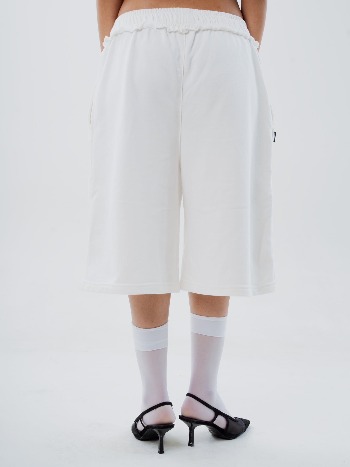 HEAVENLY IVORY JORTS