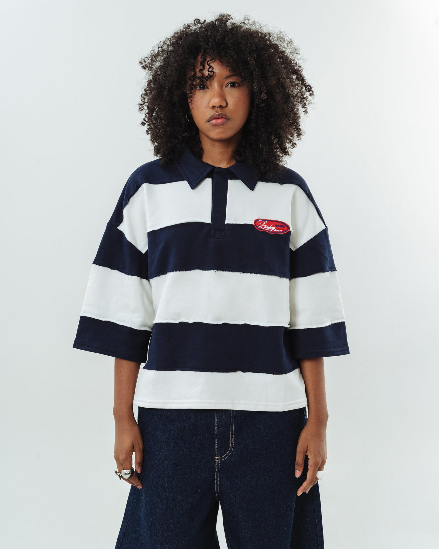 BOXY POLO STRIPES